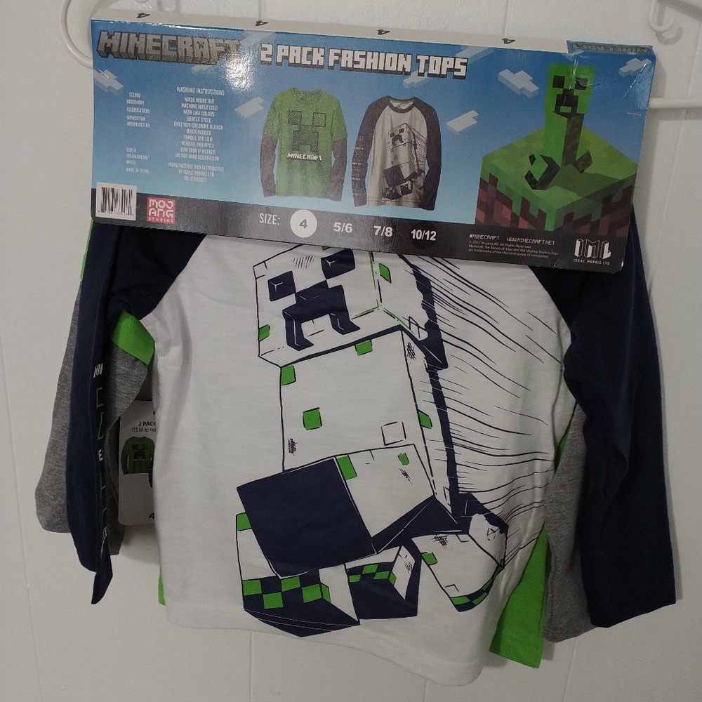 MINECRAFT 2Piece FASHION Tops